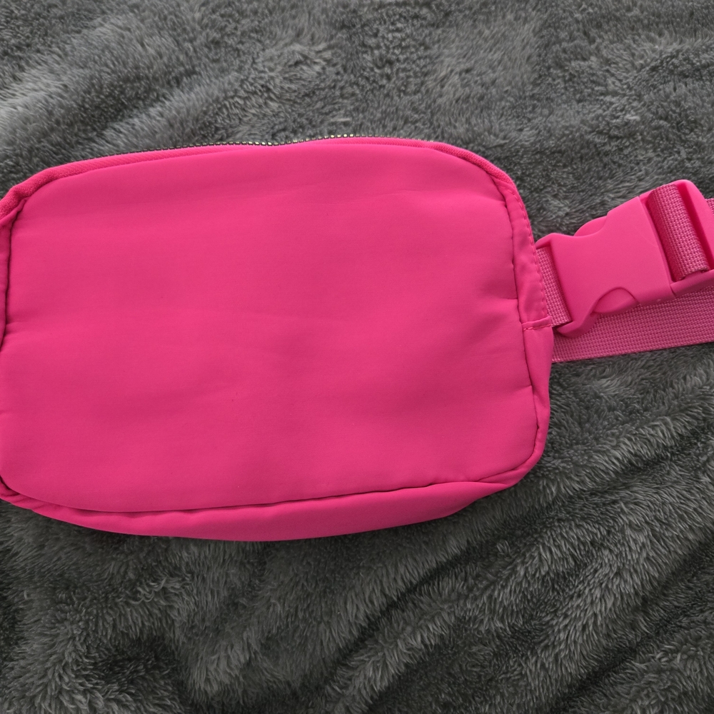 Vibrant Pink Belt Bag